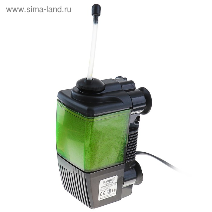 

Фильтр BARBUS FILTER 014 внутренний Professional, 400 L/H, 10W, для аквариум 40-80 л