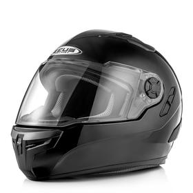 Шлем интеграл ZS-813A черный глянец, S от Сима-ленд