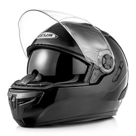 Шлем интеграл ZS-813A черный глянец, S от Сима-ленд