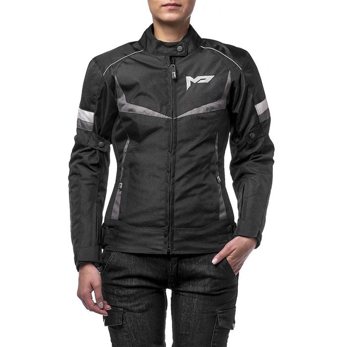Куртка женская ASTRA, размер XXS, чёрно-серая