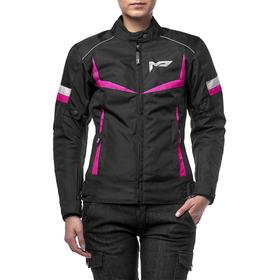 Куртка женская ASTRA черно-розовая, S