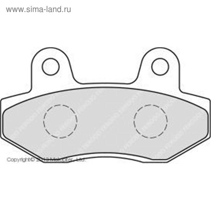 

Колодки тормозные Ferodo, FDB312P