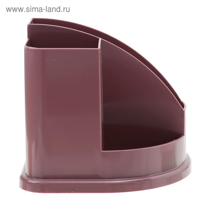 

Подставка-органайзер Agra "Авангард", без наполнения, бордовая