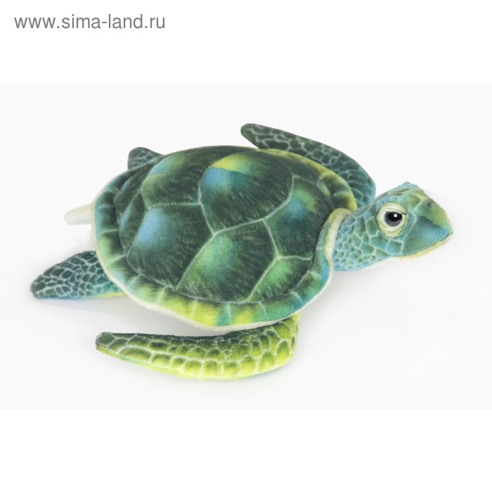 От 20 до 50 см Мягкая игрушка «Зелёная черепаха», 29 см