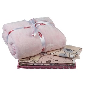 

Комплект в кроватку Tombik, 6 предметов, цвет розовый, поплин