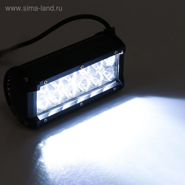 цена Противотуманная фара, 9-30 В, 12 LED, IP67, 36 Вт, 6000 К, направленный свет