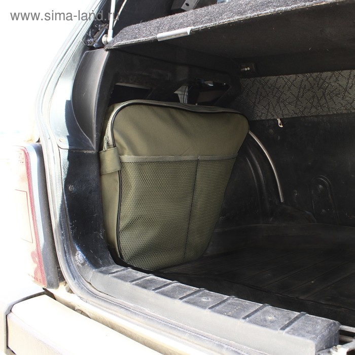 фото Сумка-вкладыш в багажник lada niva 4x4, 2 шт, оксфорд 600, олива tplus