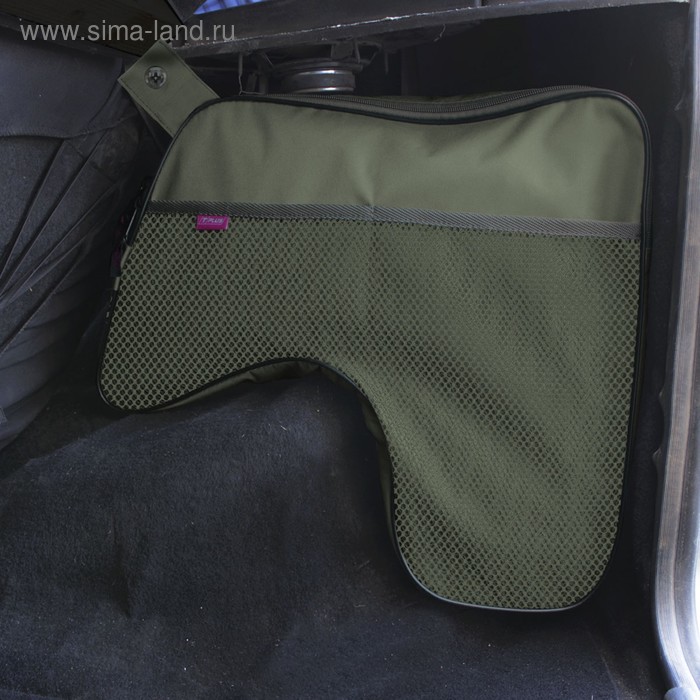 фото Сумка-вкладыш в багажник шевроле нива, 2 шт, оксфорд 600, олива tplus