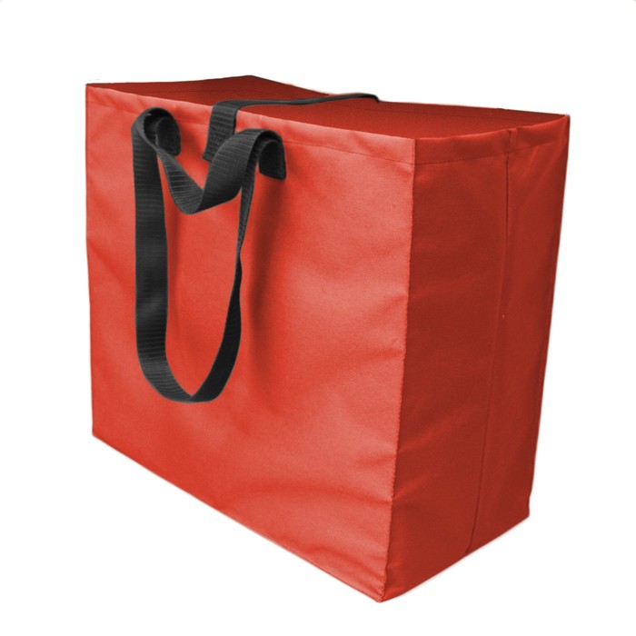 Shopping Bag, оксфорд 600, красный