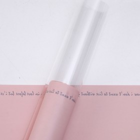 Фетр ламинированный 'Письмена', цвет розовый, 52 х 30 см Ош