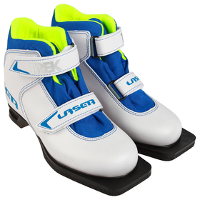 

Ботинки лыжные TREK Laser ИК, цвет белый, лого синий, размер 37