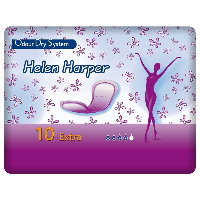 Послеродовые и урологические прокладки Helen Harper Microflex Medium, 10 шт.