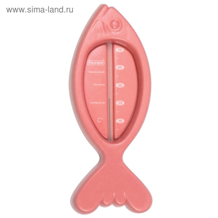 Термометр для воды «Рыбка», цвет МИКС