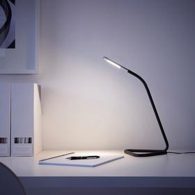 

Настольная лампа ХОРТЕ 1Вт LED 2700К черный