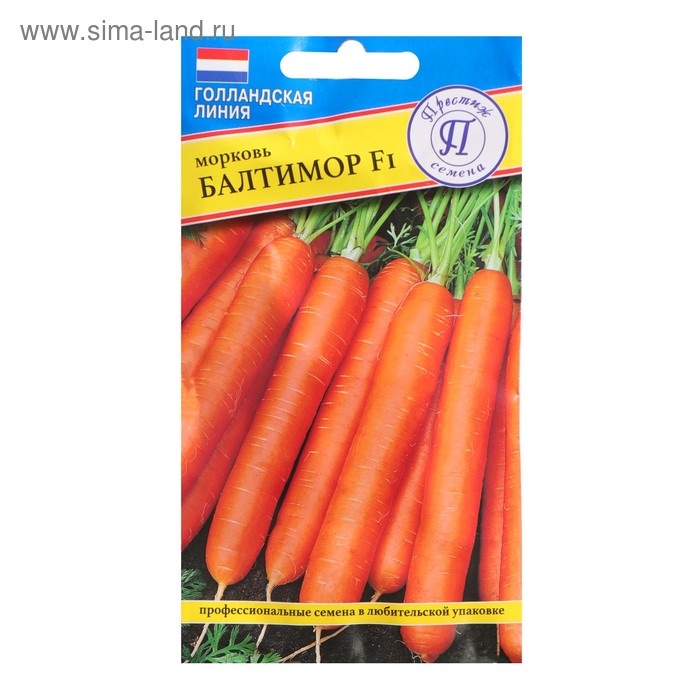 Семена Морковь Балтимор F1, на ленте 6 м семена морковь на ленте олимпо f1