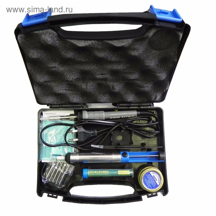 

Набор для паяльных работ ELEMENT 947-III, 60 Вт, 200-450 °С, паяльник/оловоотсос/пинцет