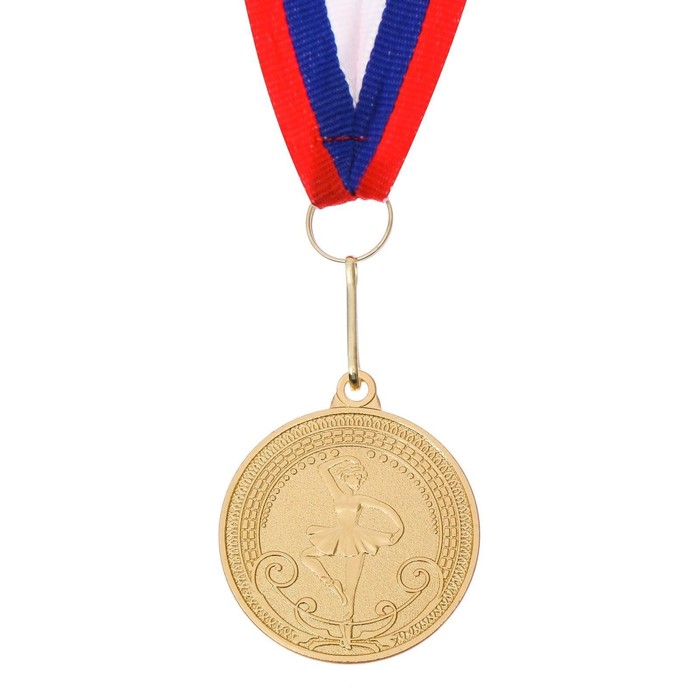 Медаль тематическая «Балет», золото, d=4 см медаль тематическая балет золото d 4 см