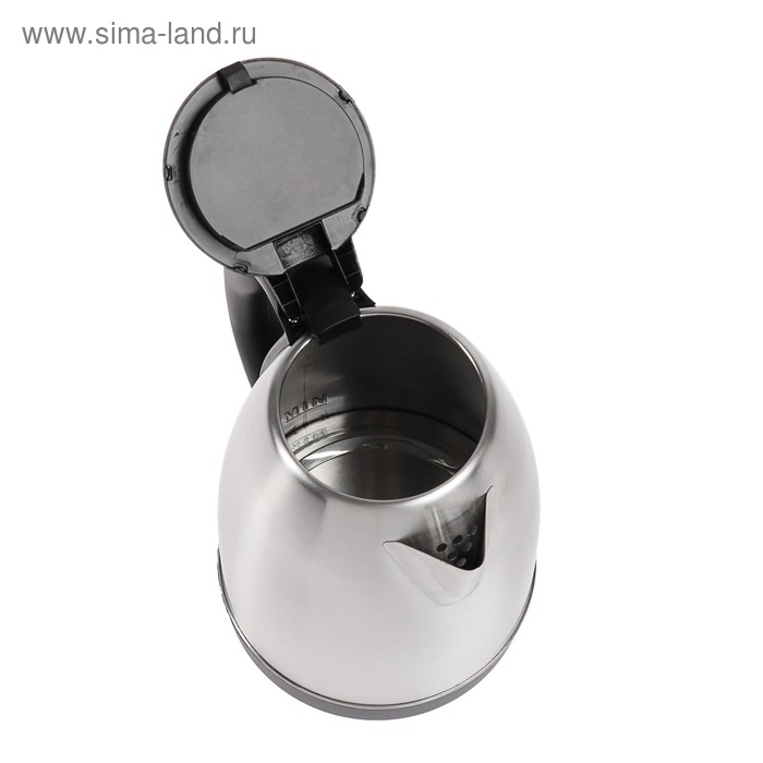 

Чайник электрический HOMESTAR HS-1010А, металл, 1.8 л, 1500 Вт, серебристый