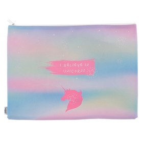 

Папка, формат А4, «I believe in unicorns»