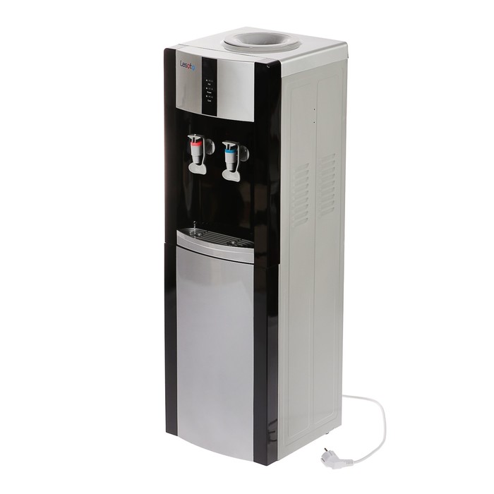 Кулер для воды LESOTO 16 LD/Е, нагрев и охлаждение, 500/68 Вт, черно-серый