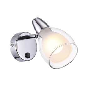 

Светильник с выкл. FLEXI CHROME 40Вт E14 хром