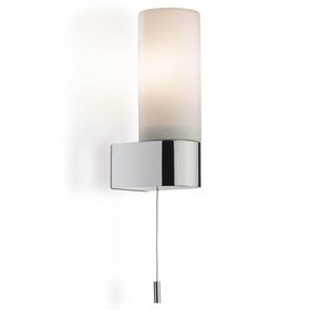 

Бра с выключателем WANT, 1x40Вт, E14, IP44, цвет хром