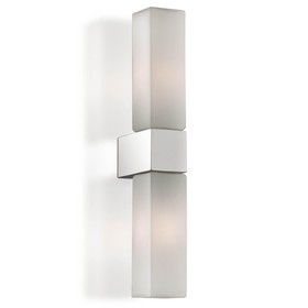

Бра WASS, 2x40Вт, G9, IP44, цвет хром