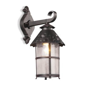 

Уличный настенный светильник LUMI, 1x60Вт, E27, IP44, цвет коричневый