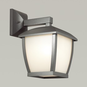 

Уличный настенный светильник TAKO, 1x100Вт, E27, IP44, цвет серый