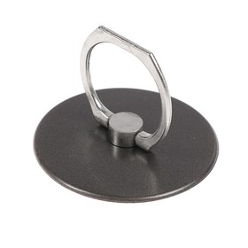 Держатель-подставка с кольцом для телефона LuazON, в форме круга, черный Ош