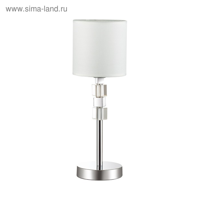 Настольная лампа PAVIA 40Вт E27 хром