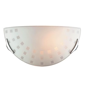 

Светильник QUADRO WHITE 1x100Вт E27 хром, белый