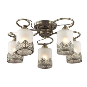 

Люстра CITADELLA 5x40Вт E27 бронза