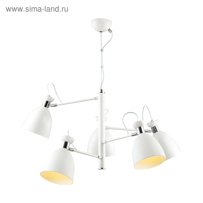 

Люстра KIZZY 5x60Вт E27 белый