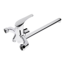 

Смеситель для ванны LuazonAqua LA95355152, картридж 35 мм, с душевым набором, латунь, хром