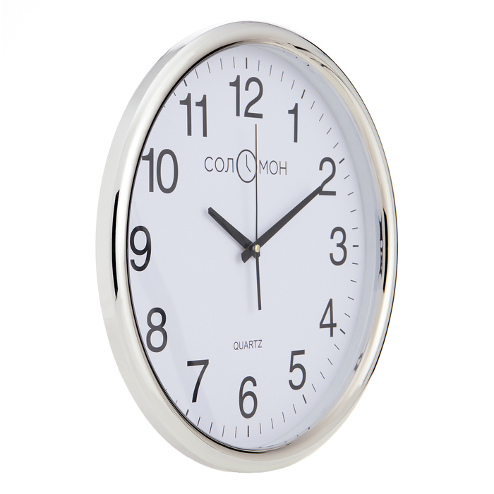 фото Часы настенные, серия: классика, "микари", плавный ход, d-40 см