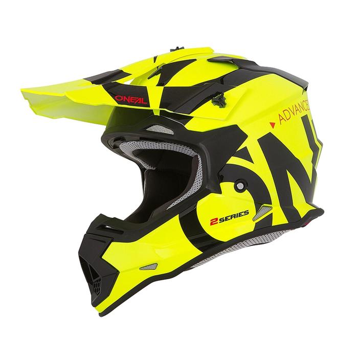Шлем кроссовый 2Series RL SLICK желтый, XL