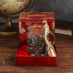 

Подарочный набор подстаканник с ложкой «Любимая жена»