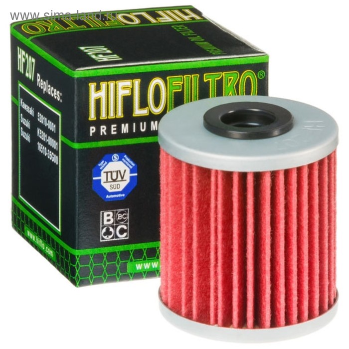 Фильтр масляный HF207 масляный фильтр невский фильтр nf1046