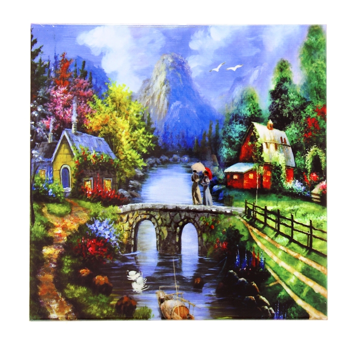 Картина настольная &quot;Ночной пейзаж&quot;