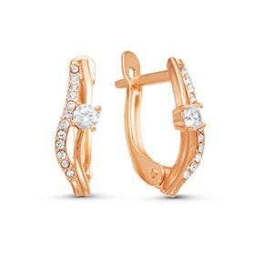 

Серьги "Желание", позолота