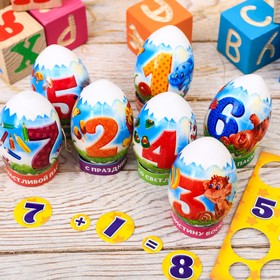 Пасхальный набор для украшения яиц «Цифры», 9 х 16 см Ош