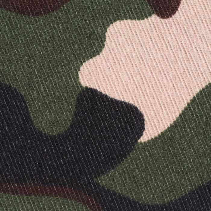Заплатки для одежды, 5,5 × 5,5 см, термоклеевые, пара, цвет камуфляж