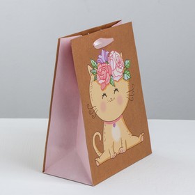 

Пакет крафтовый вертикальный «Милашке», ML 23 × 27 × 11.5 см