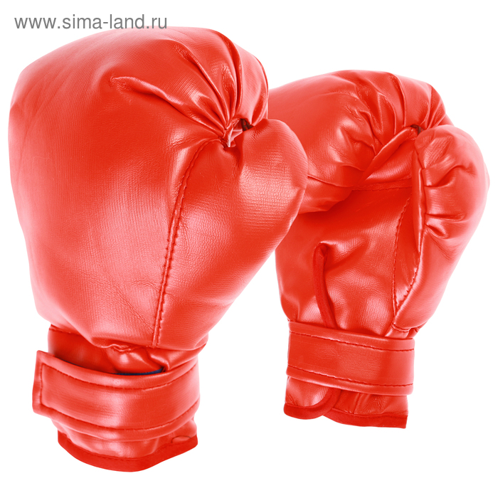 Перчатки боксёрские детские, цвет красный, размер 4 oz перчатки боксёрские детские цвет чёрный
