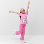 Футболка Disney "Мари", рост 110-116 (32), розовый - Фото 5