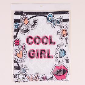 

Пришивная аппликация «Cool girl», 24,5 × 19 см