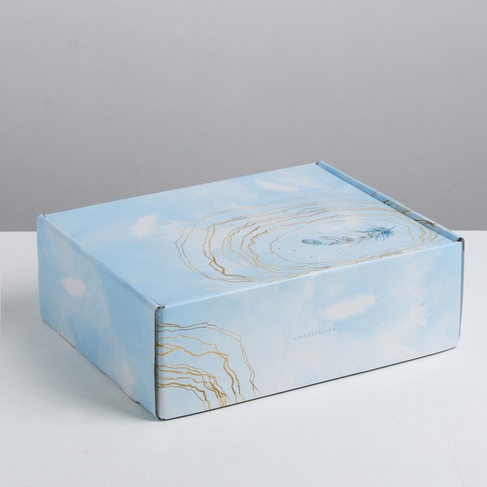 Коробка подарочная складная, упаковка, «Inspiration», 27 х 9 х 21 см коробка складная желтая 27 х 21 х 9 см
