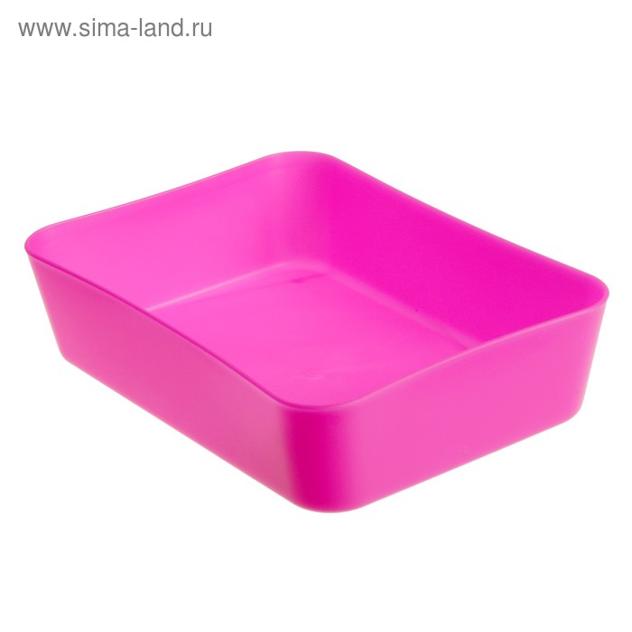 Лоток для канцелярских принадлежностей, малый СТАММ NEON, розовый фото