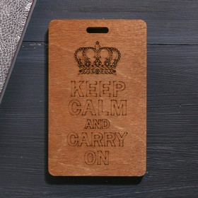 

Чехол для бейджа и карточек Keep calm